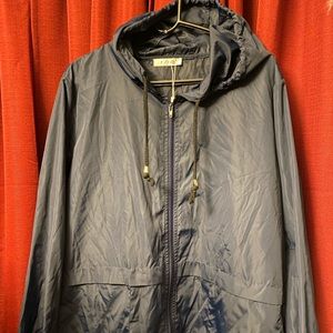 JTANIB-Blue‎ Zip up Lightweight blue jacket-Xl